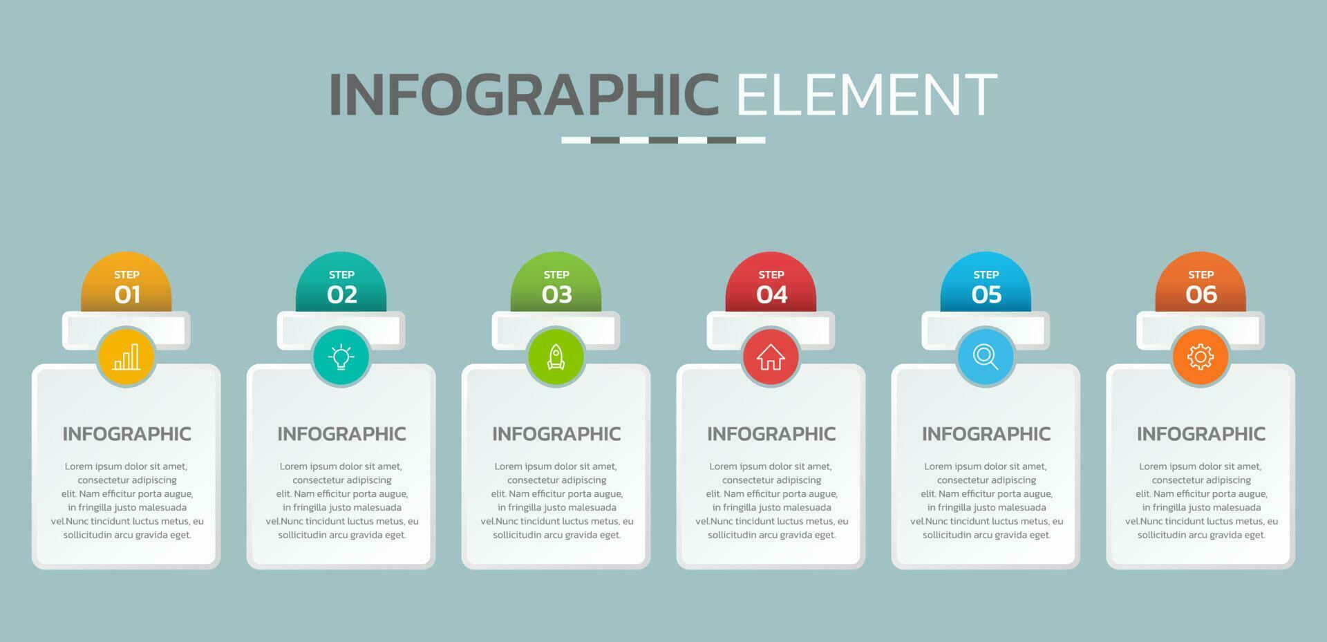 kreativ infographic design mall vektor