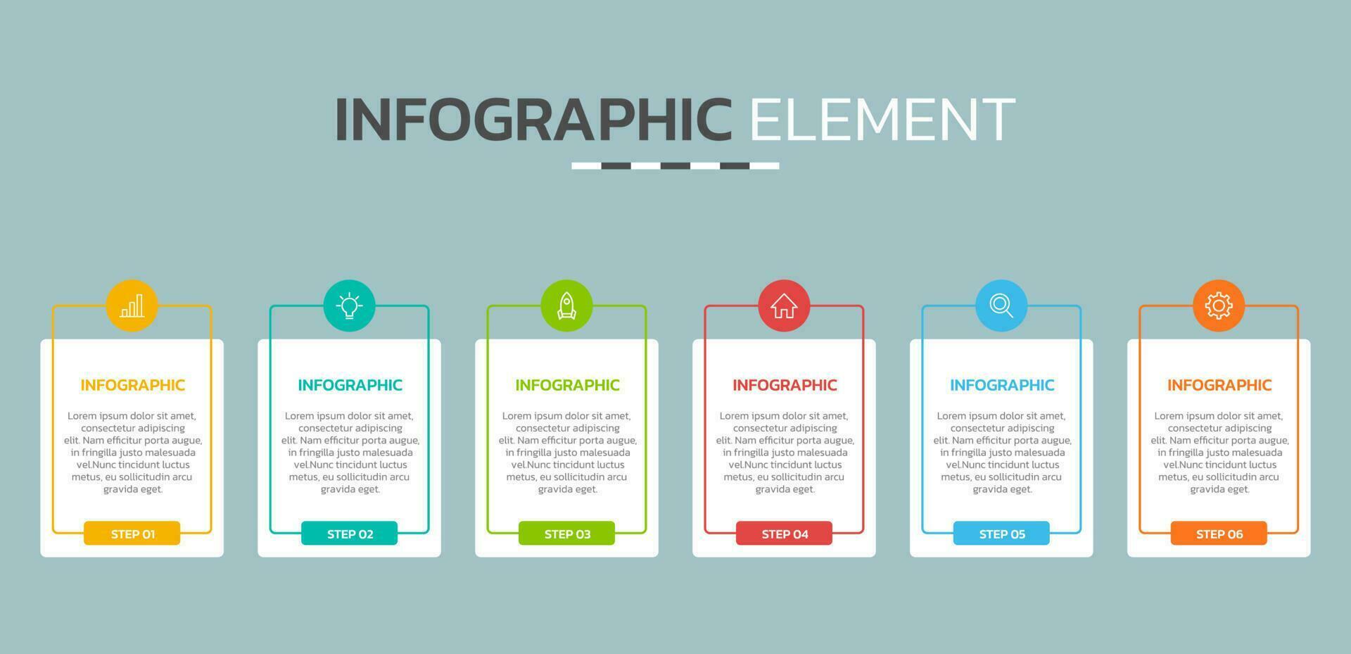 kreativ infographic design mall vektor