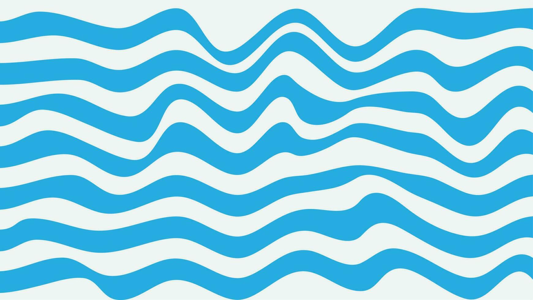 nahtlos Muster mit Wellen, wellig Linien Hintergrund vektor