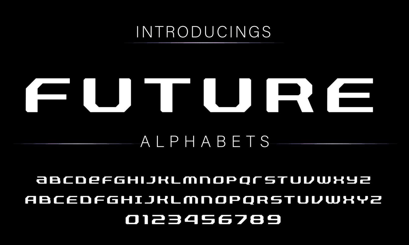 sporter minimal tech font brev uppsättning. lyx vektor typsnitt för företag. modern gaming typsnitt logotyp design.