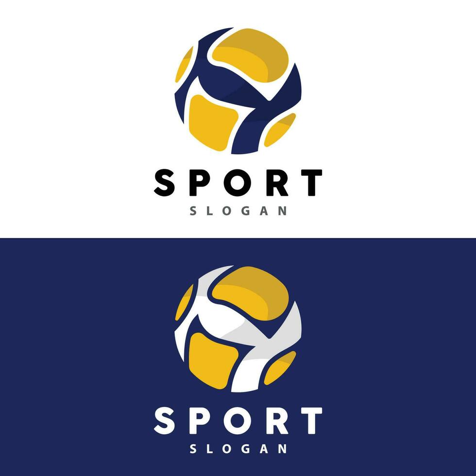 Volleyball Logo, Sport einfach Design, Welt Sport Turnier Vektor, Illustration Symbol Symbol vektor