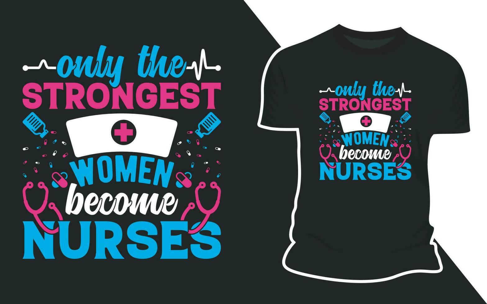 Krankenschwester Vektor t Hemd Design