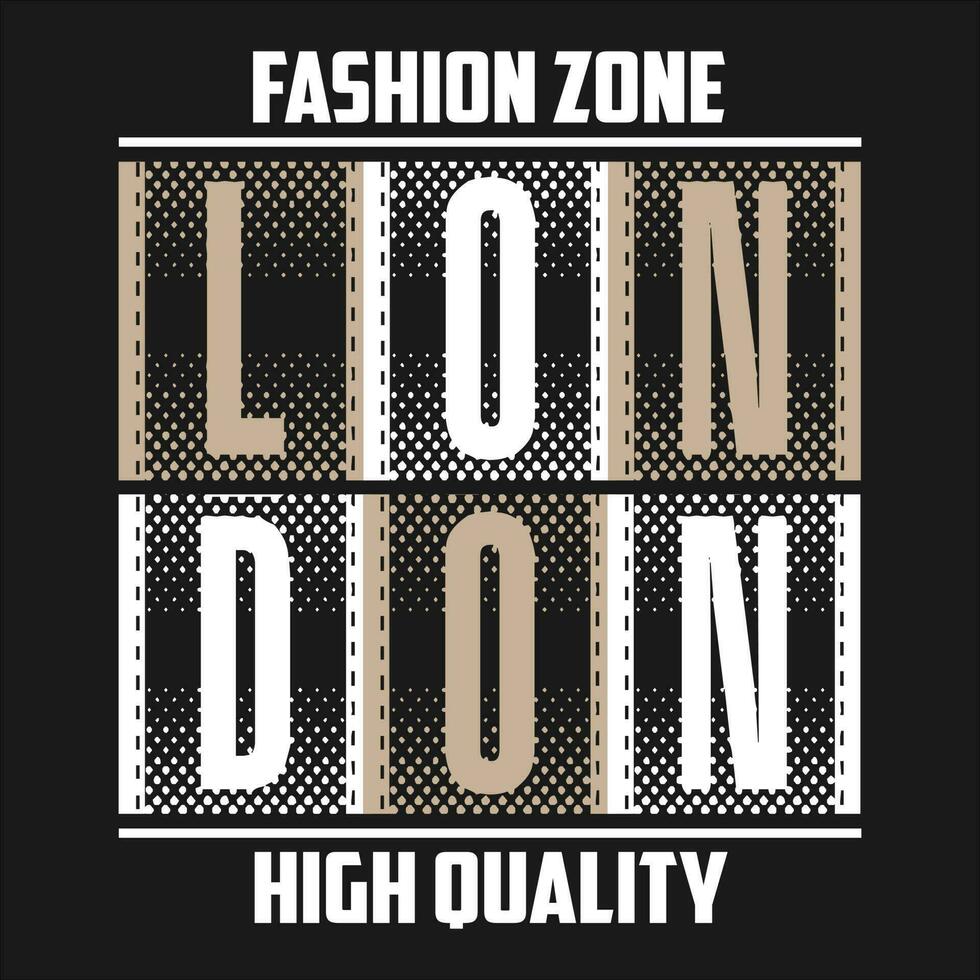 London Text, Logo, Vorlage Vektor Design