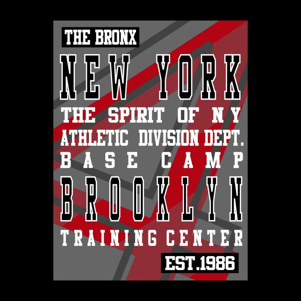 Neu York Brooklyn Text ,Logo, Vorlage Vektor Design