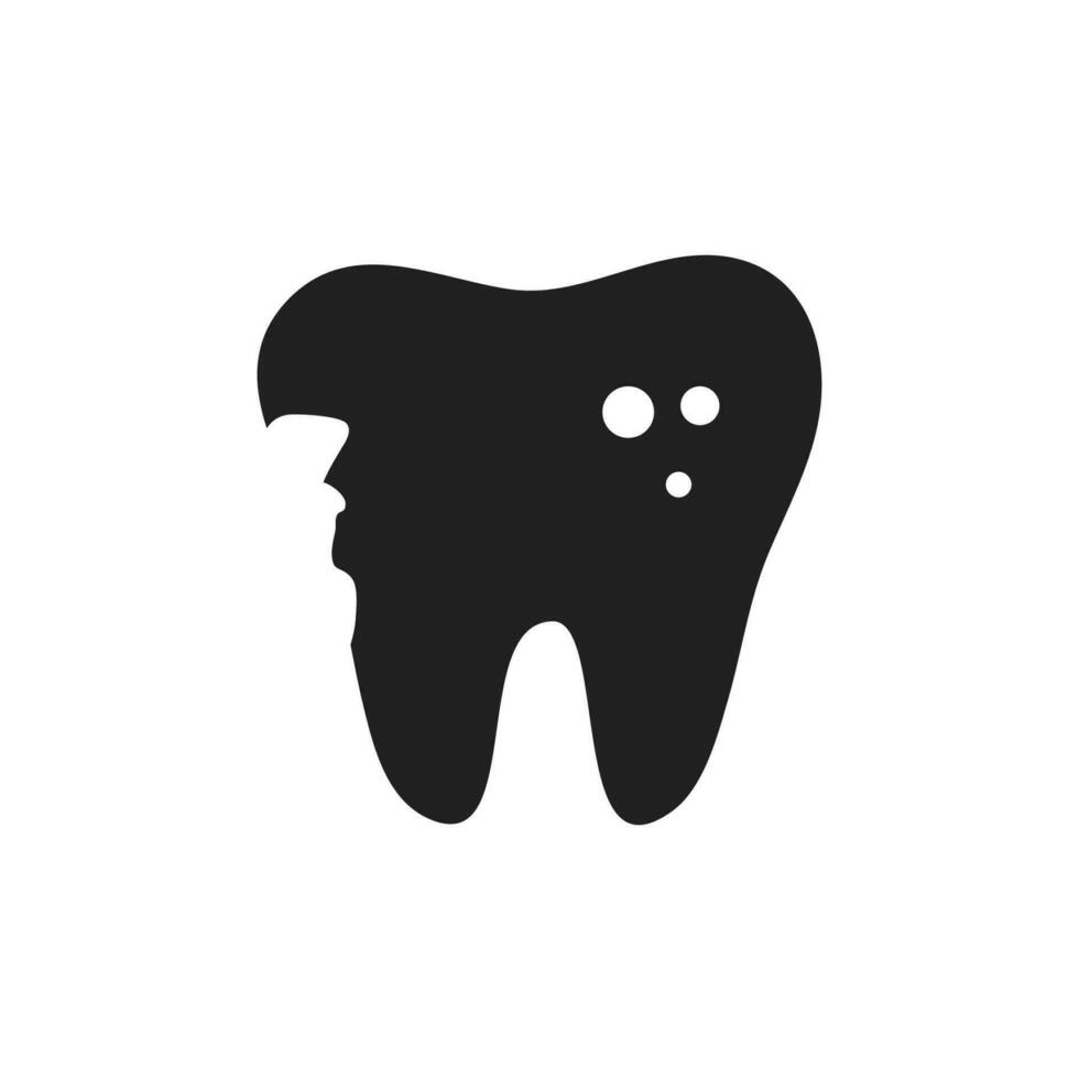 Zahn Symbol Vektor Design Illustration
