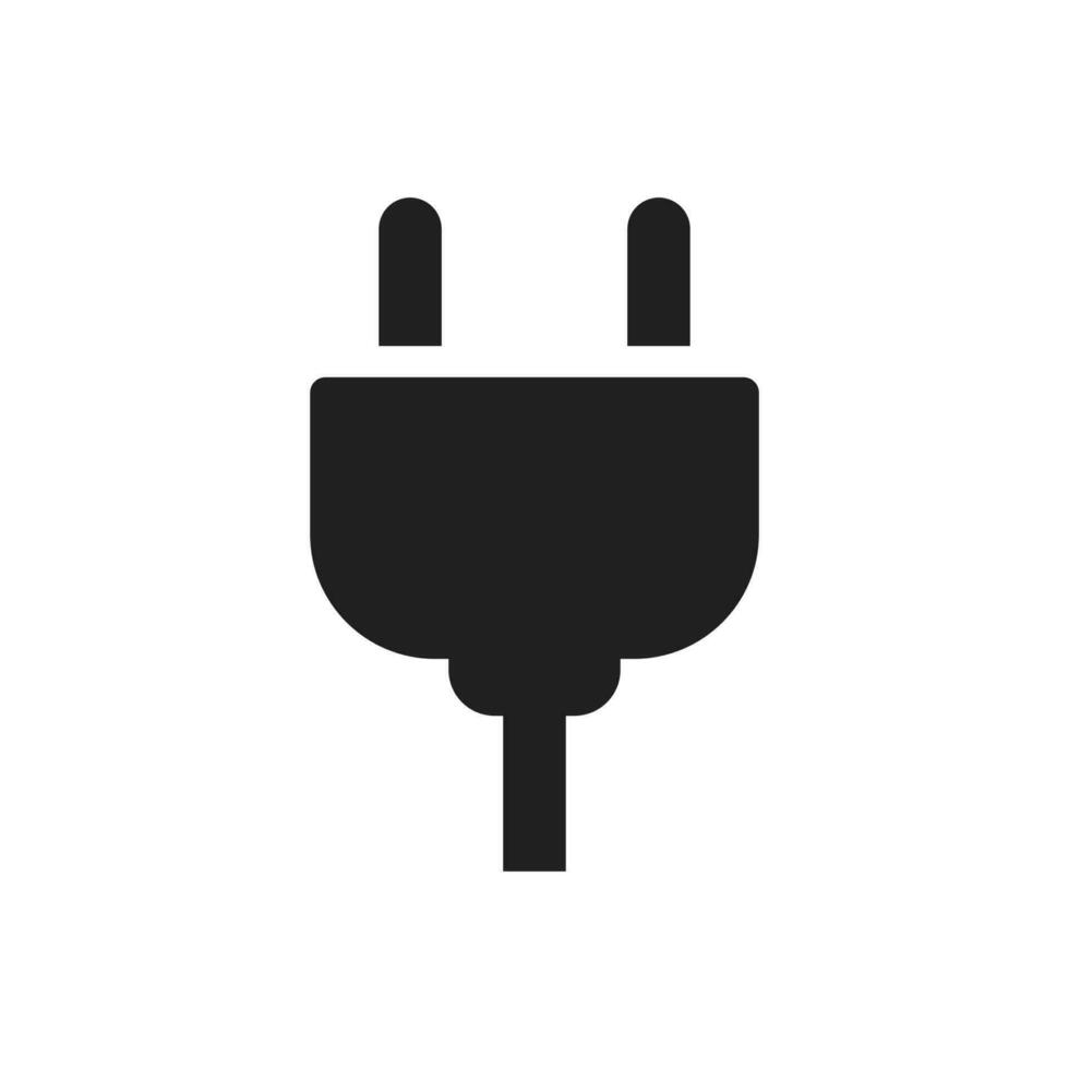 Stecker Symbol Vektor Design Illustration