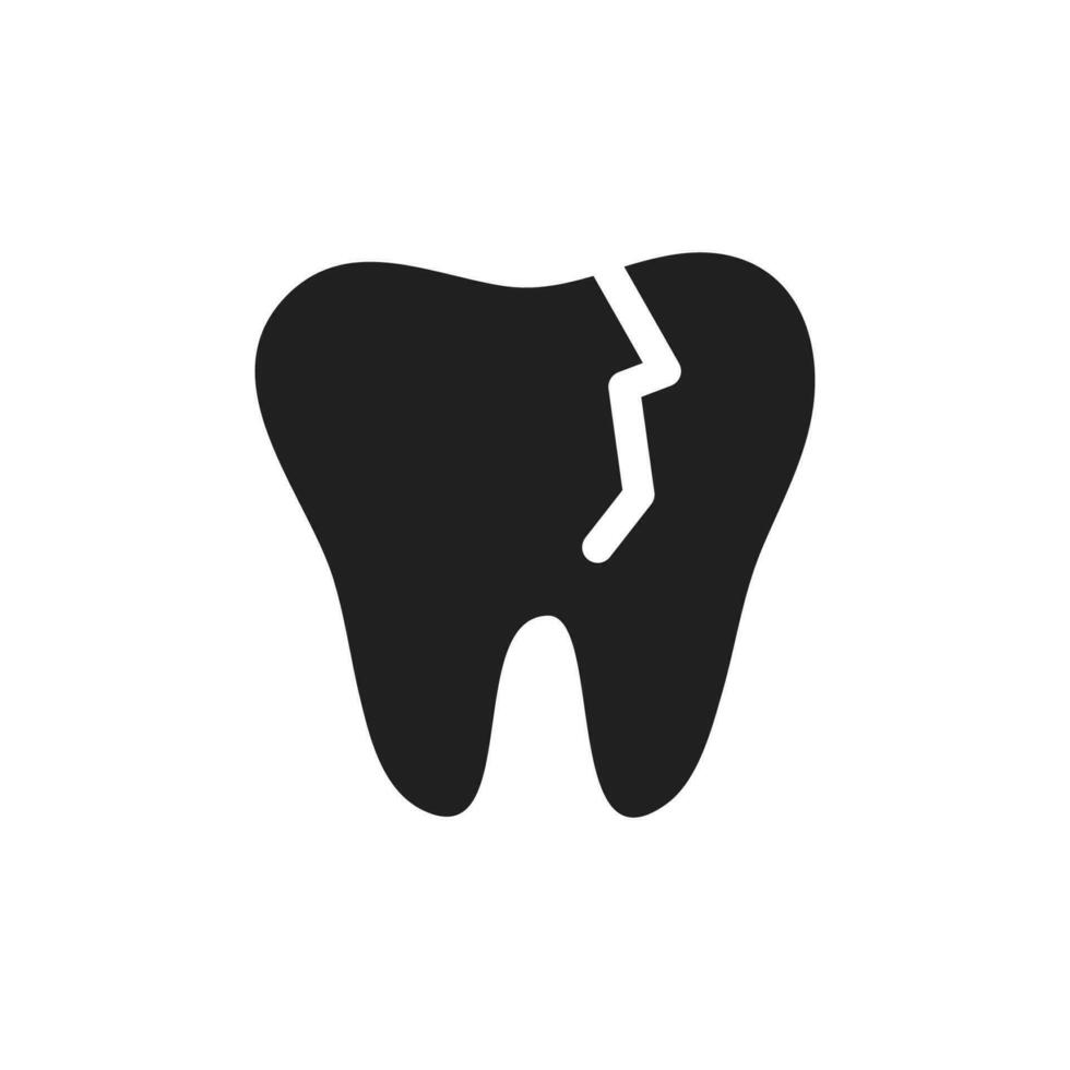 Zahn Symbol Vektor Design Illustration