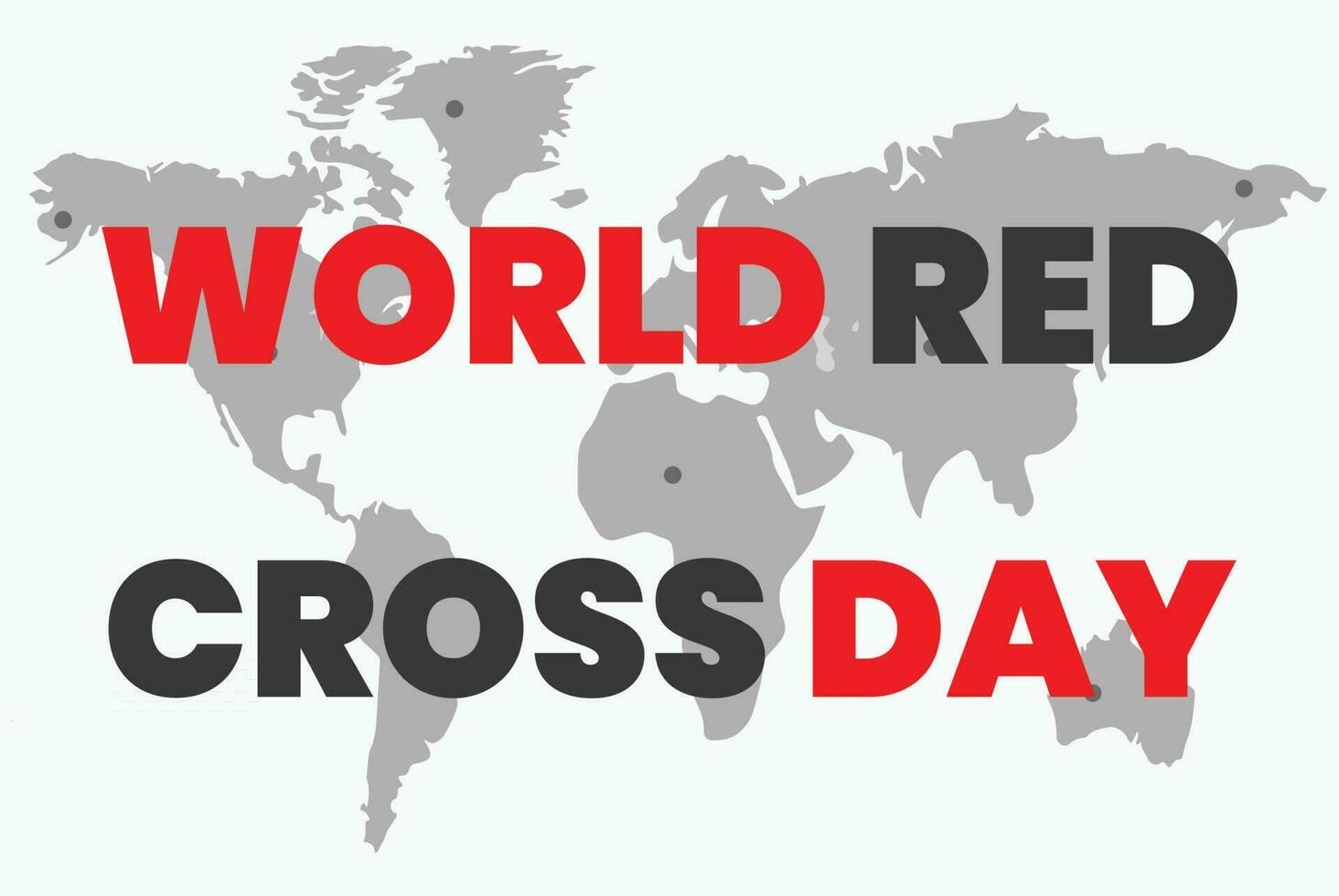 världsdagen för röda korset vektor