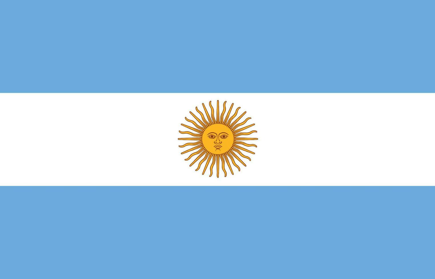 argentina flagga vektor design Land flagga vektor full Färg
