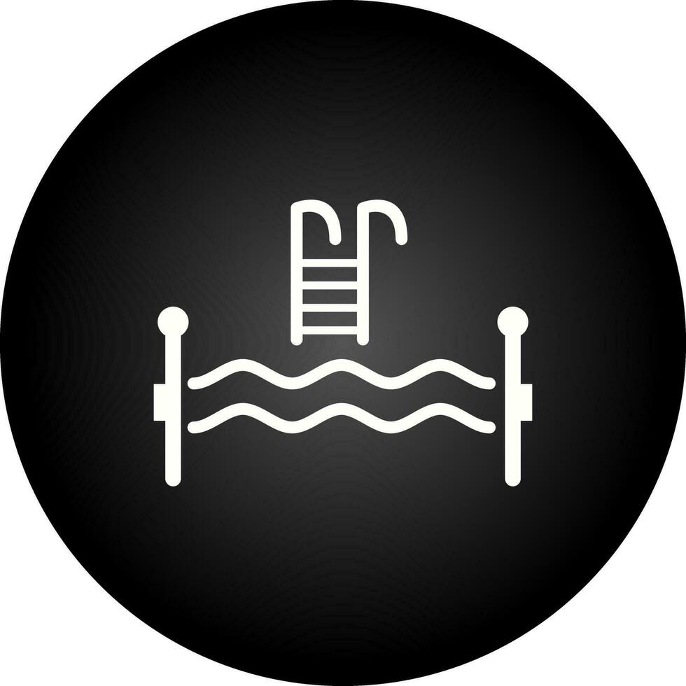 Schwimmbad-Vektor-Symbol vektor