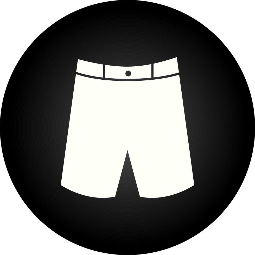 Shorts Vektor-Symbol vektor