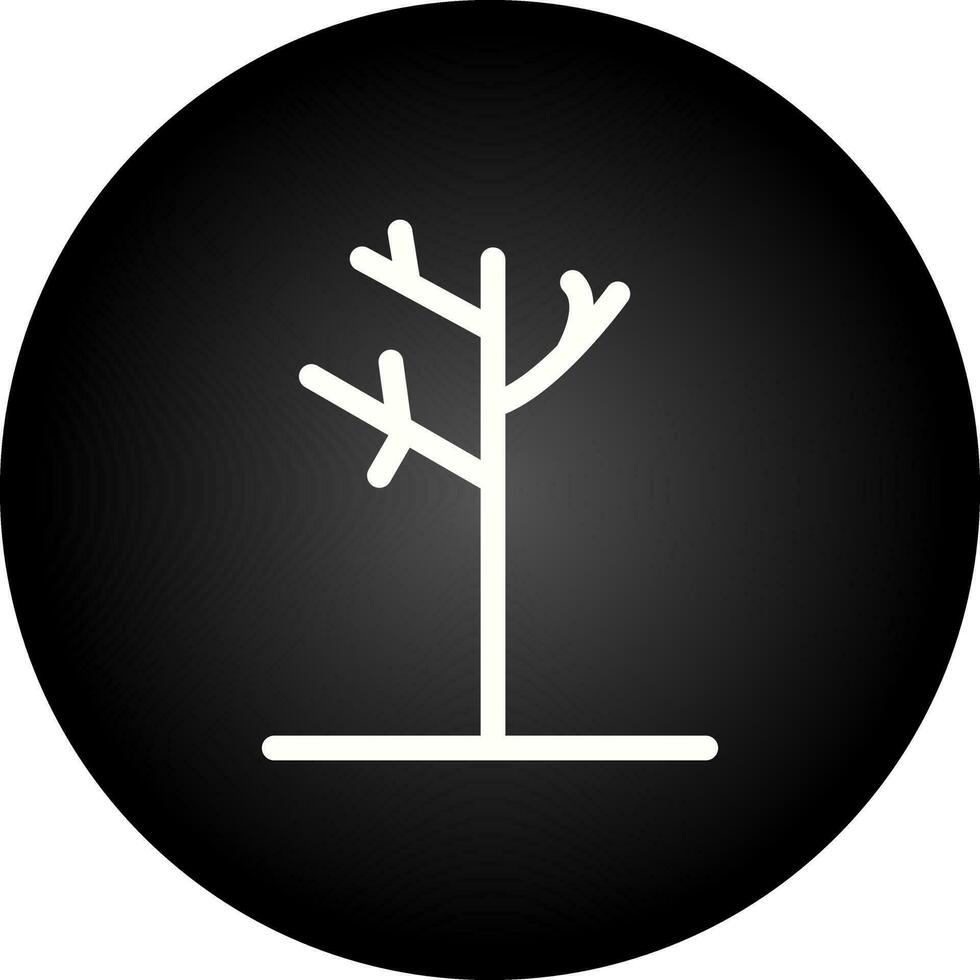 Herbstbaum-Vektorsymbol vektor