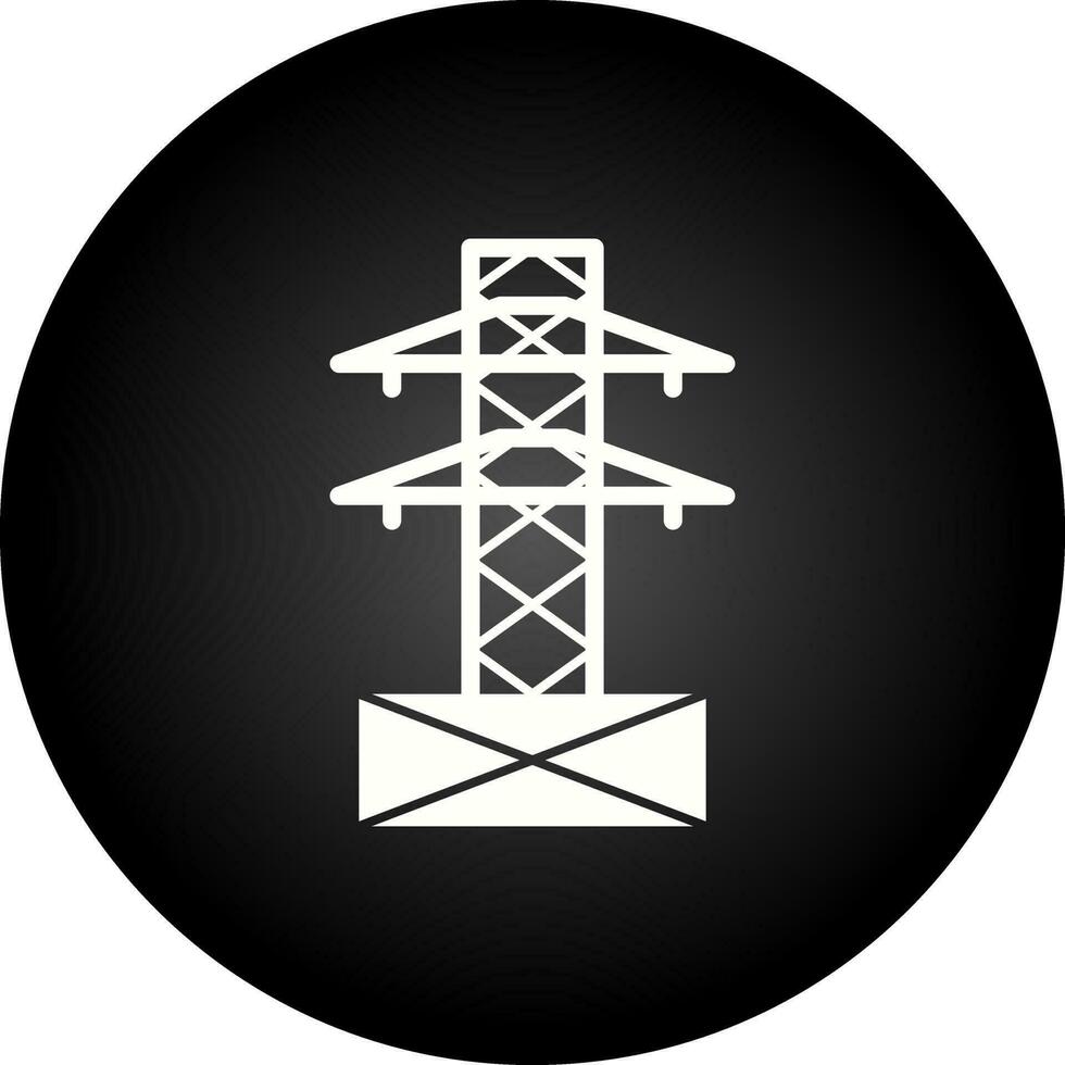 Stromturm-Vektorsymbol vektor