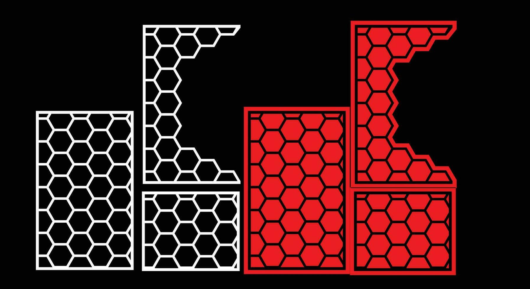 dekorativ Mauer Paneele einstellen jali Design cnc Muster, Laser- Schneiden Muster, Router cnccutting.jali Laser- Schnitt dekorativ Panel einstellen mit Spitze Muster. vektor