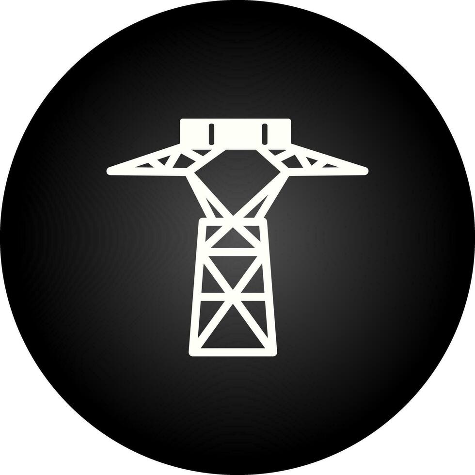 Symbol für Stromleitungsvektor vektor