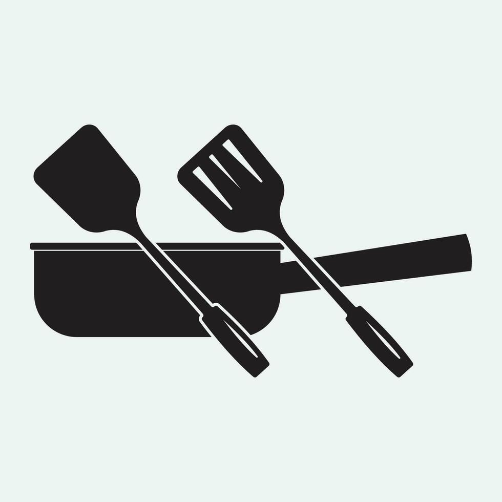 Kochen Symbol Logo kreativ vektor