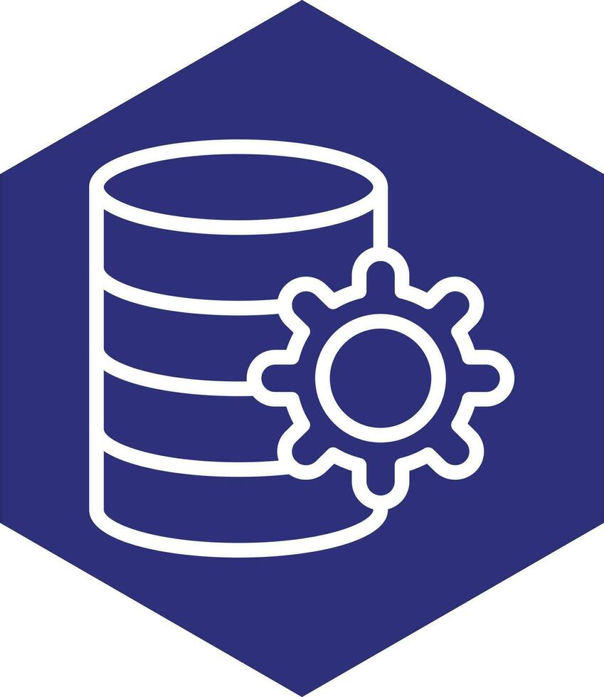 Datenmanagement-Vektor-Icon-Design vektor