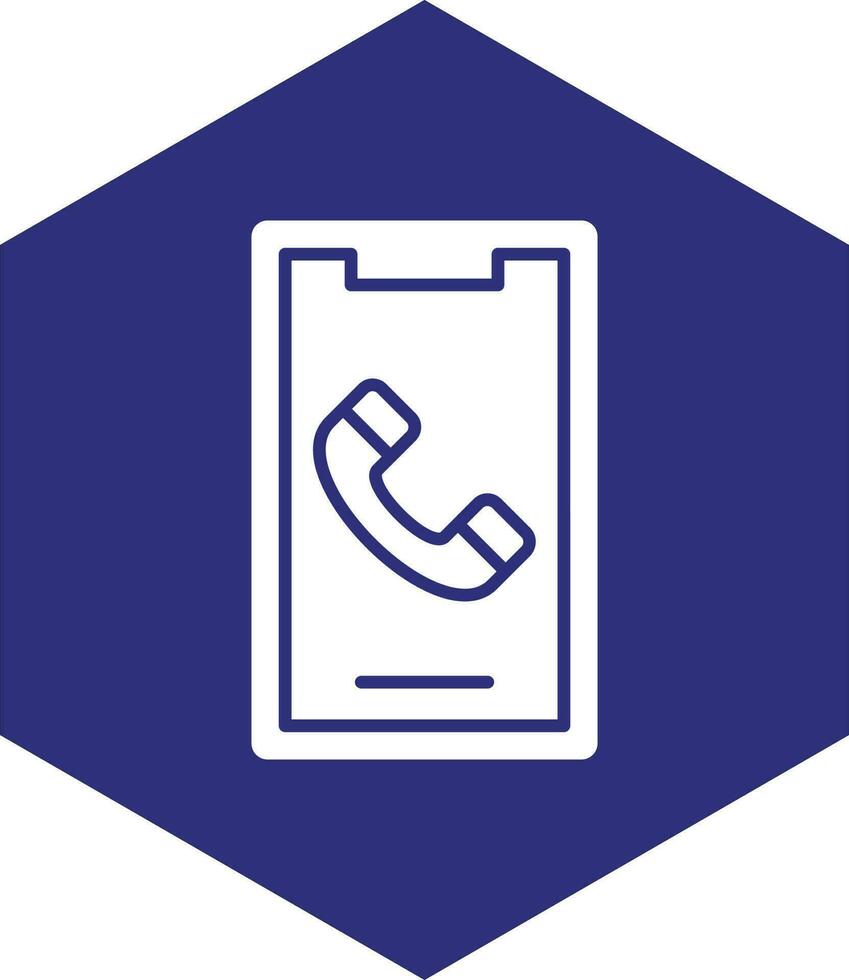 mobil ring upp vektor ikon design