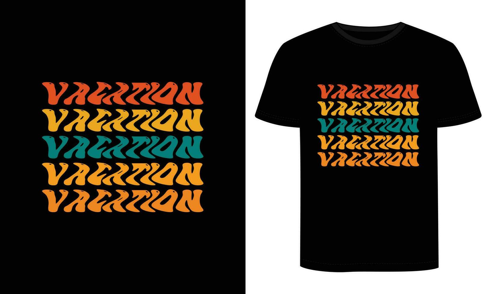 Sommer- T-Shirt Design, Typografie Sommer- T-Shirt Design vektor