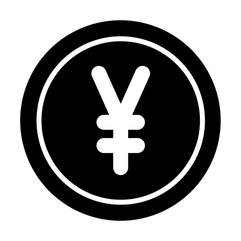 Yen-Icon-Design vektor