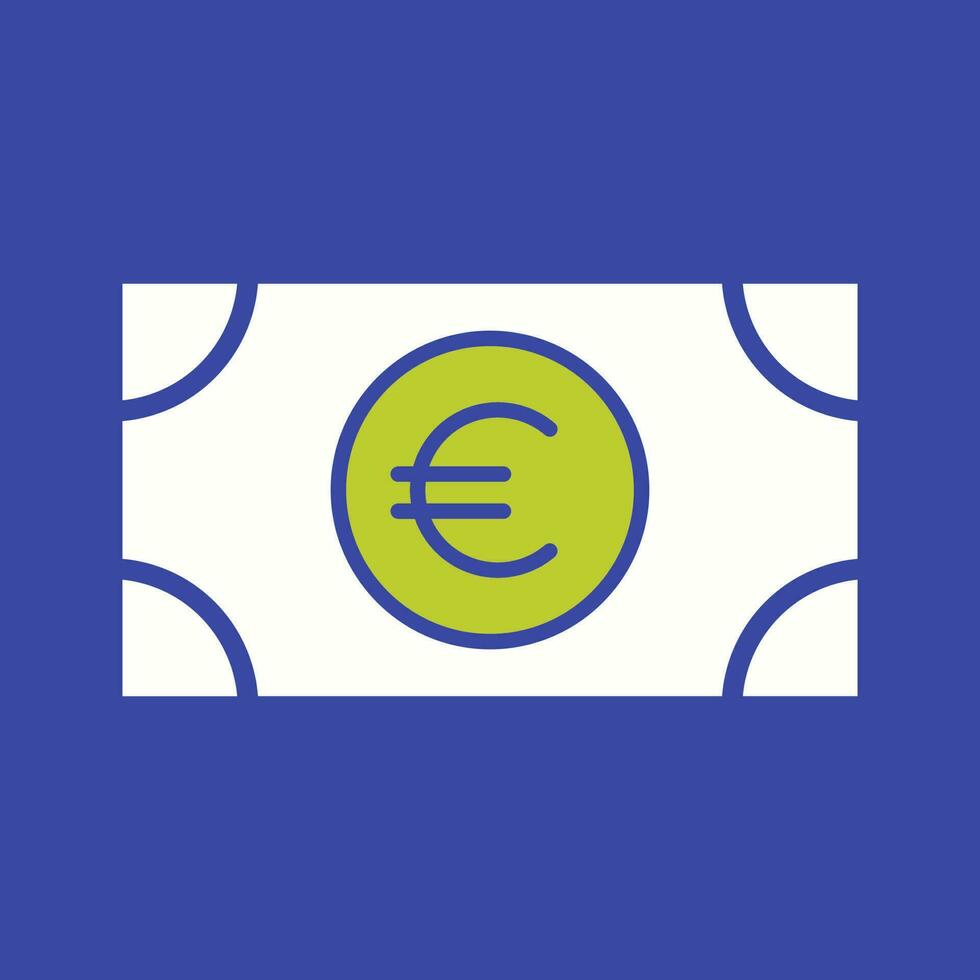 Euro-Vektor-Symbol vektor