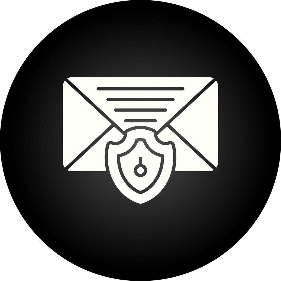 E-Mail-Schutz-Vektorsymbol vektor