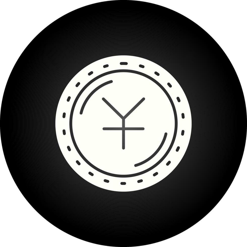 Yuan-Währungsvektorsymbol vektor