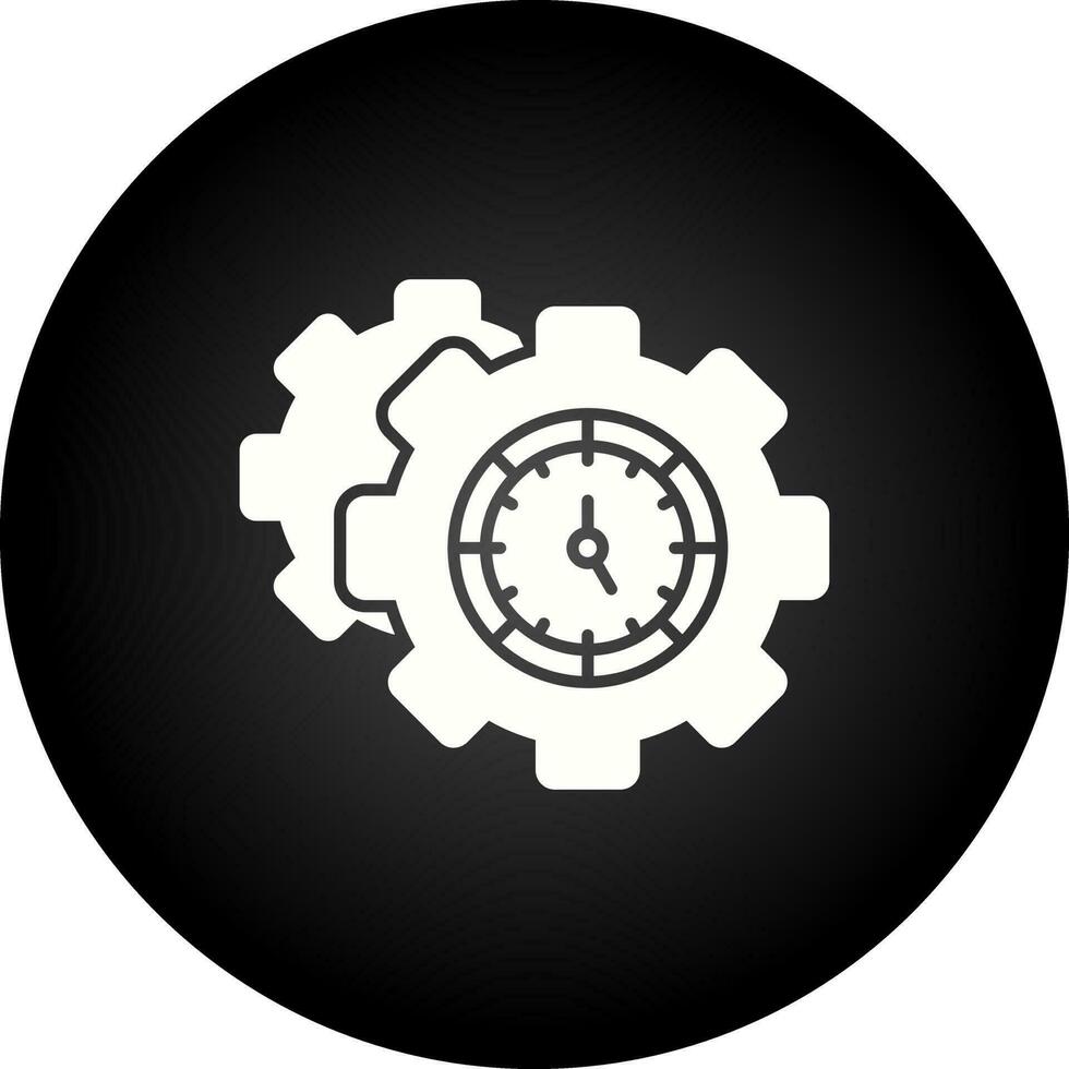 Zeitmanagement-Vektorsymbol vektor