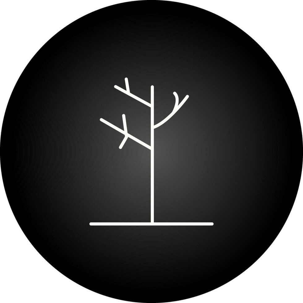 Herbstbaum-Vektorsymbol vektor