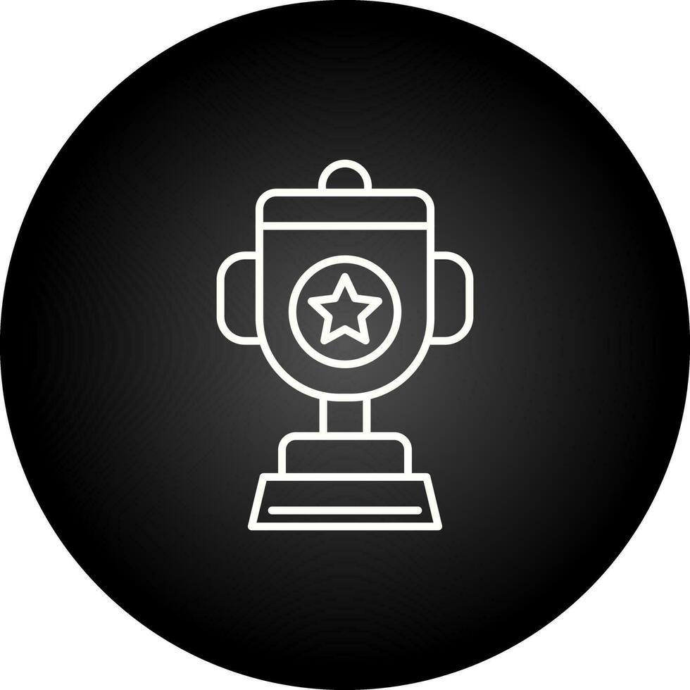 medalj kopp vektor ikon