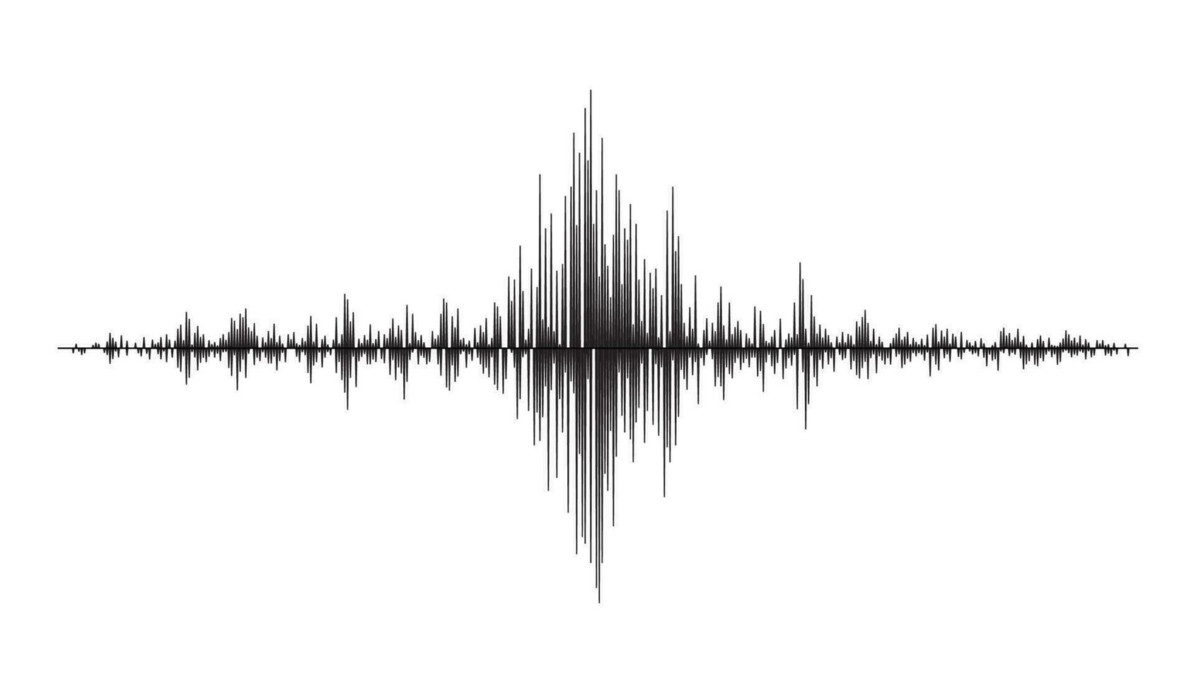 jordbävning seismograf Vinka, seismisk frekvens vektor