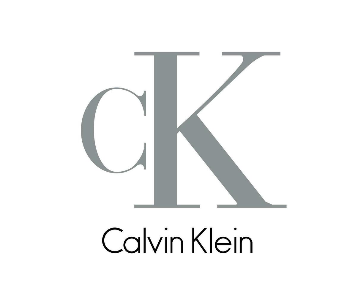 Calvin klein Marke Kleider Logo Symbol Design Mode Vektor Illustration