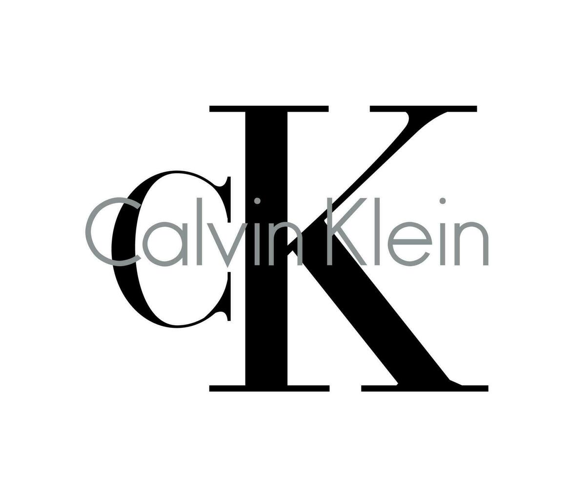 Calvin klein Marke Kleider Mode Logo Symbol Design Vektor Illustration