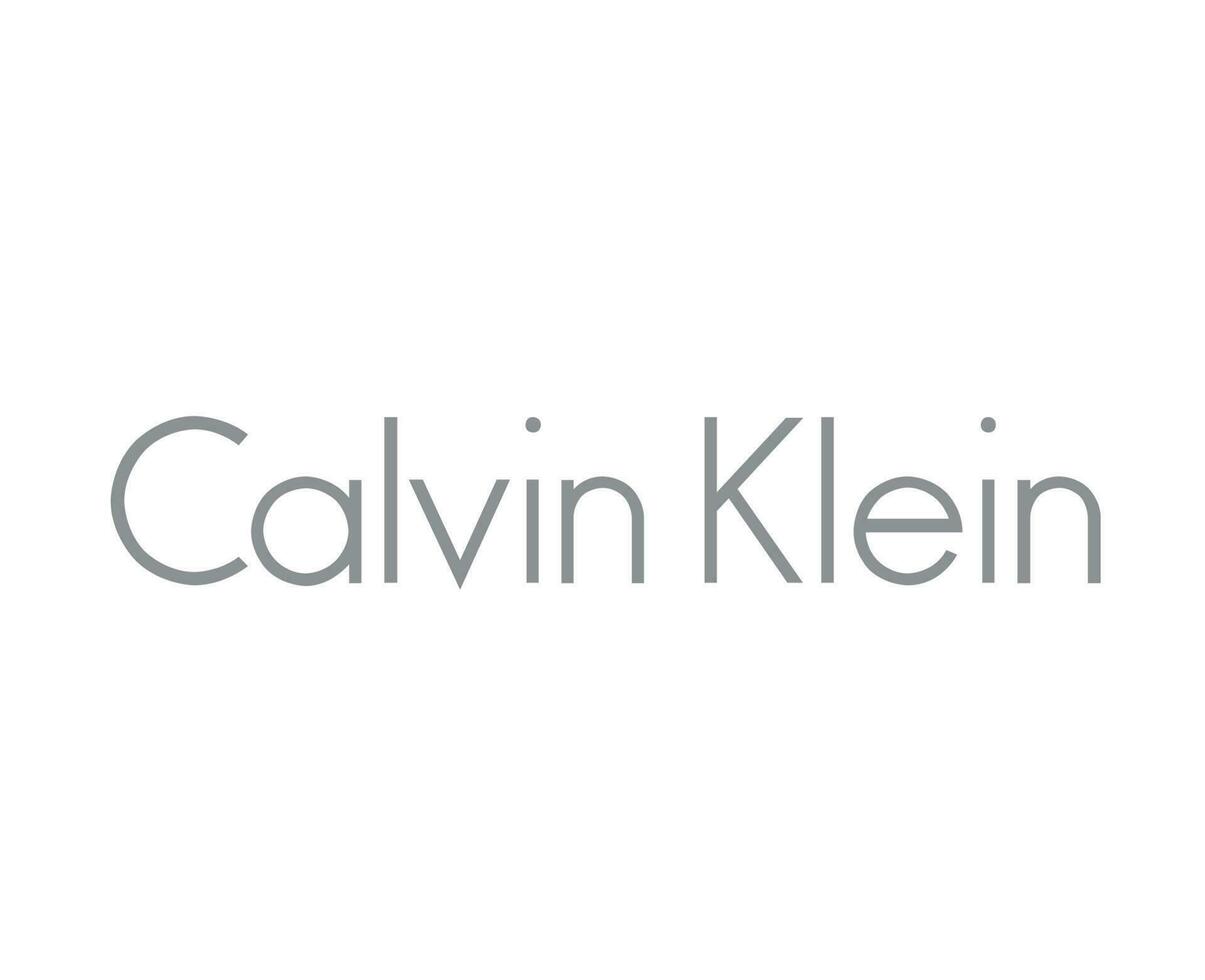 Calvin klein Marke Kleider Logo Symbol Name Design Mode Vektor Illustration