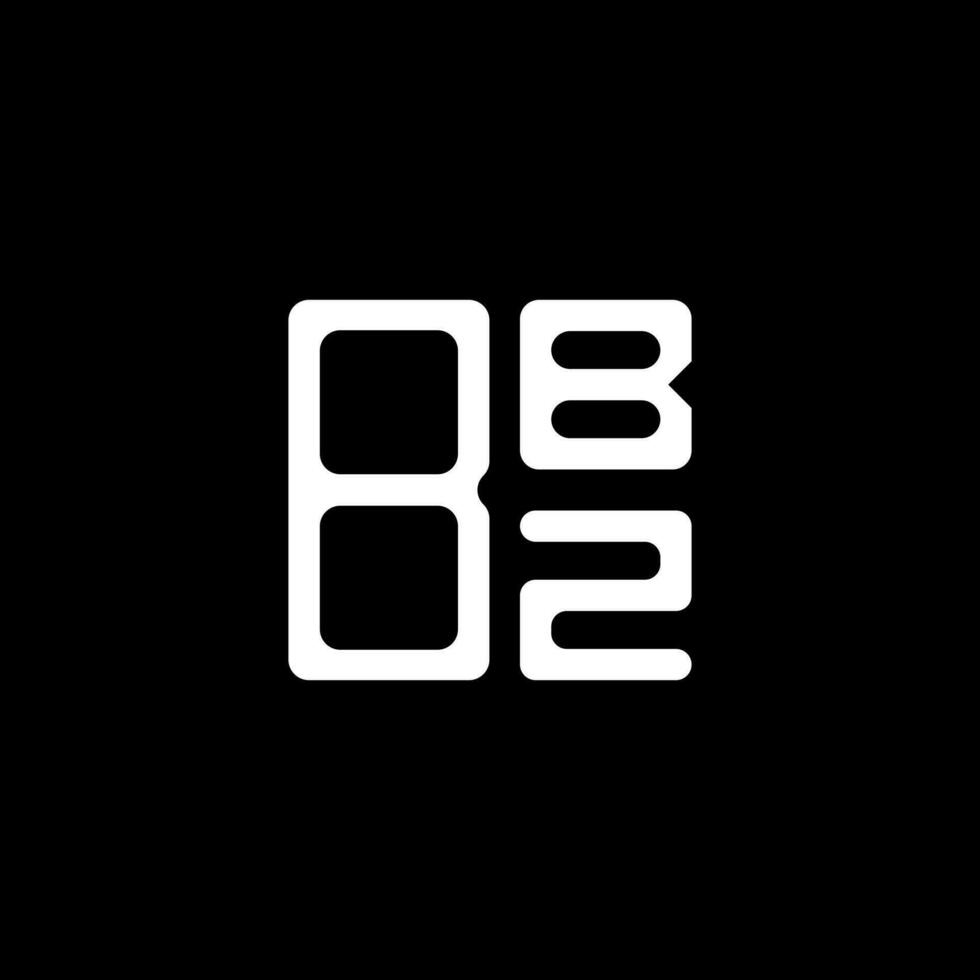 bbz letter logo kreatives design mit vektorgrafik, bbz einfaches und modernes logo. vektor