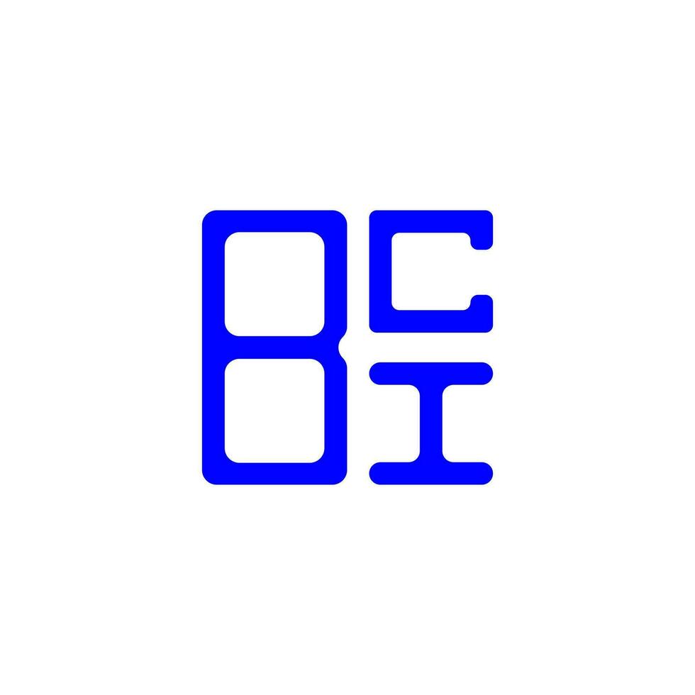 bci brev logotyp kreativ design med vektor grafisk, bci enkel och modern logotyp.
