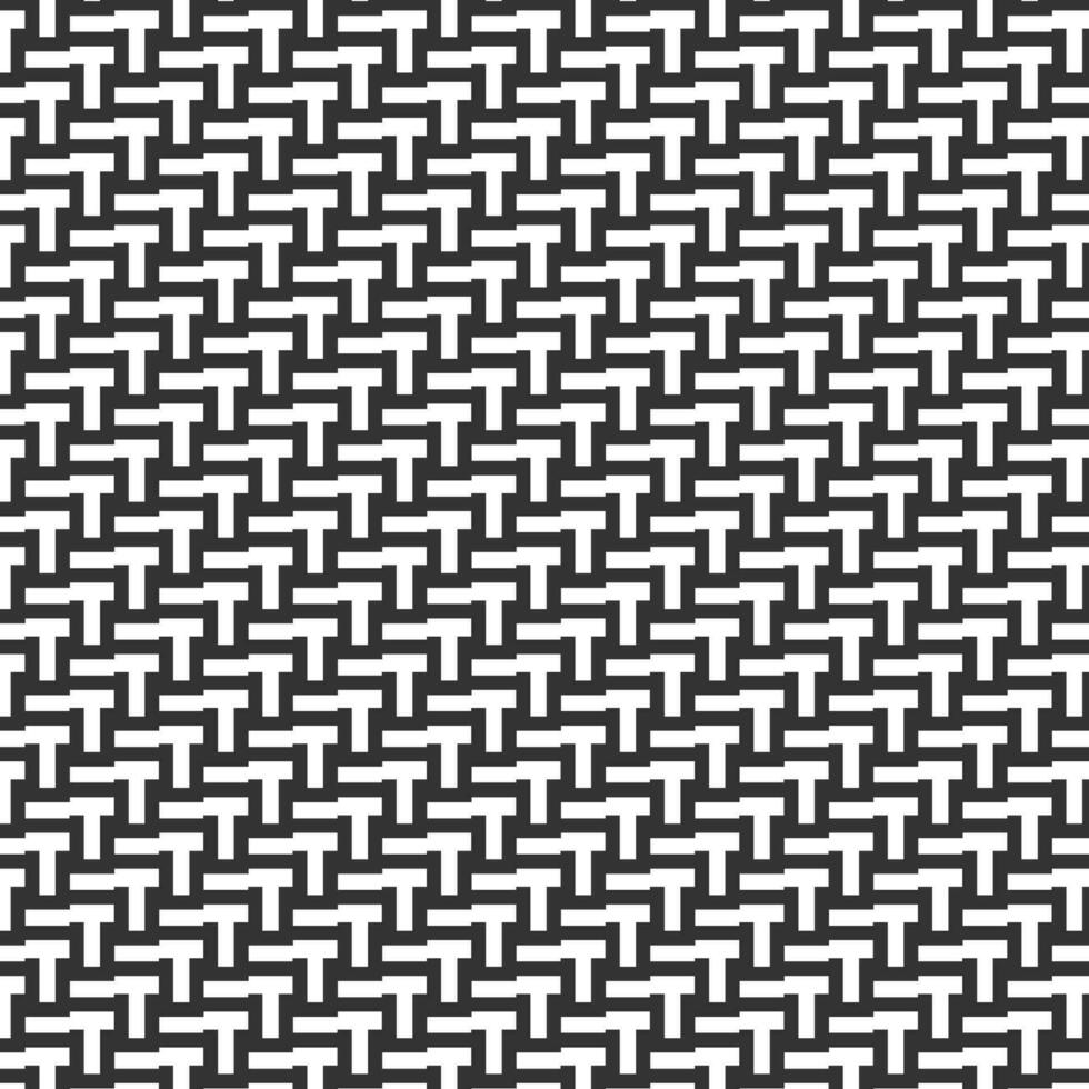 abstrakt nahtlos geometrisch grau wiederholen Muster Kunst. vektor