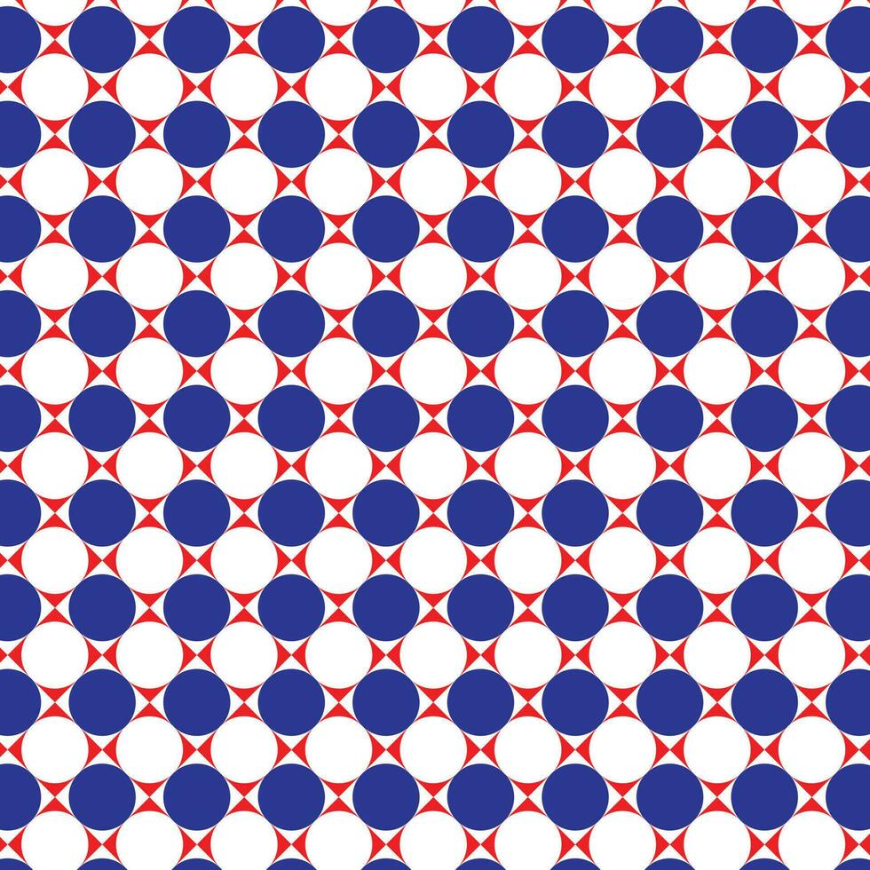 abstrakt sömlös färg punkt mönster konst på geometrisk fyrkant bakgrund. vektor