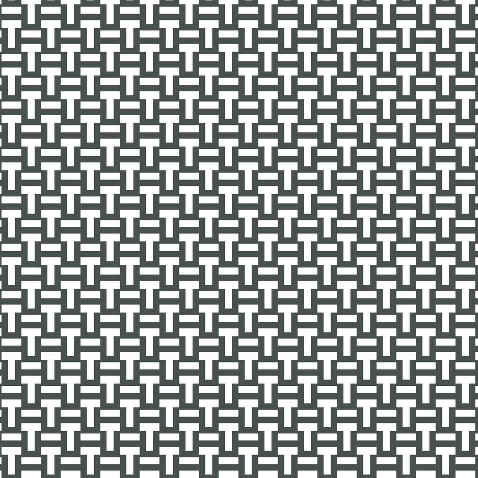 abstrakt nahtlos geometrisch grau wiederholen Muster Kunst Vektor. vektor