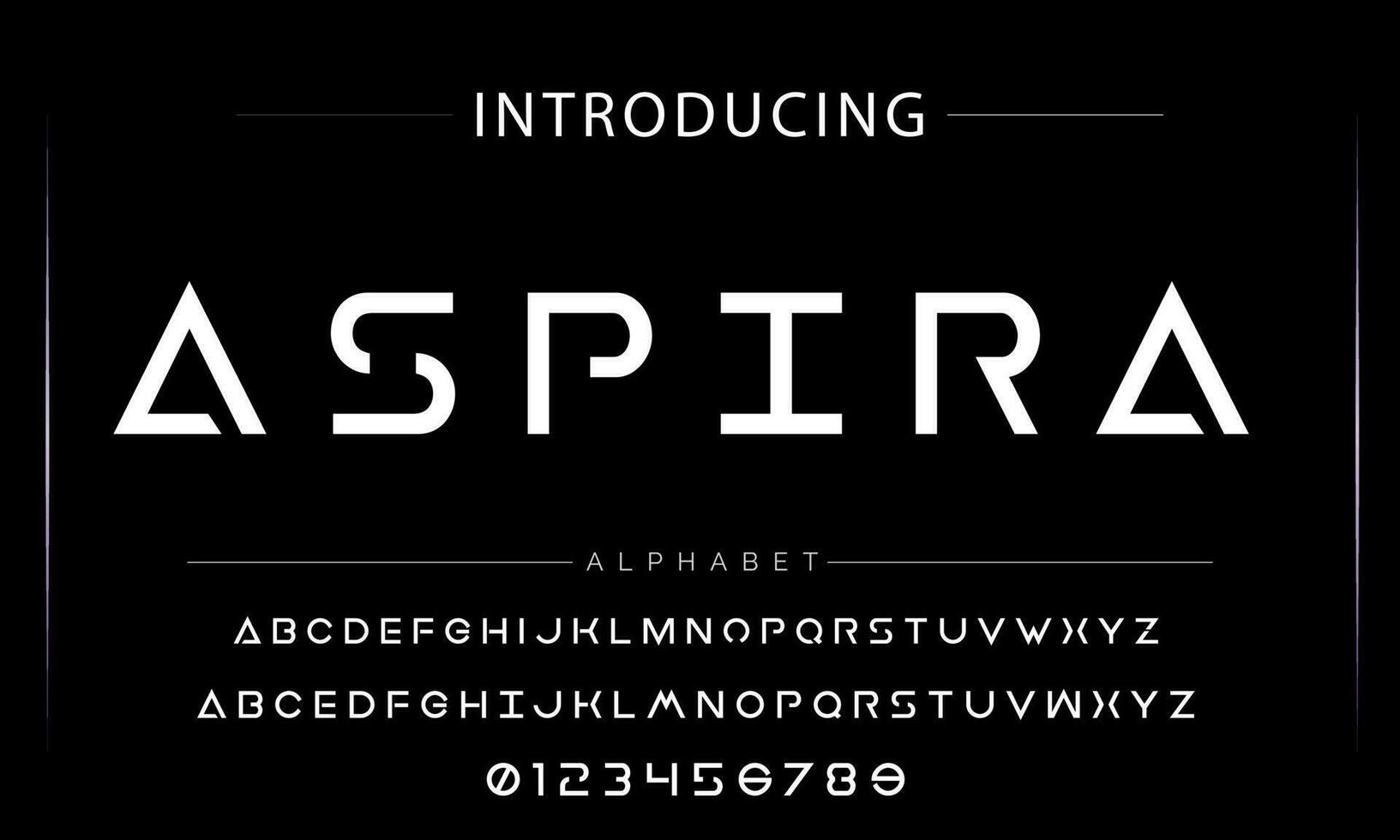 sporter minimal tech font brev uppsättning. lyx vektor typsnitt för företag. modern gaming typsnitt logotyp design.