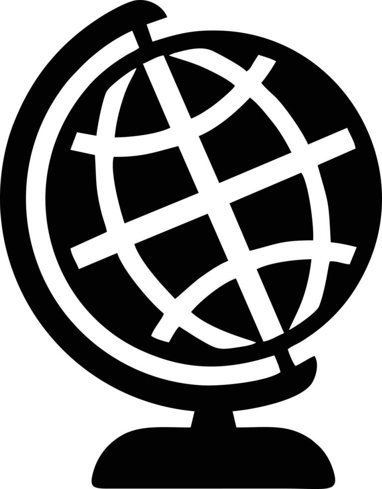 klot planet jord ikon symbol vektor bild. illustration av de värld global vektor design. eps 10