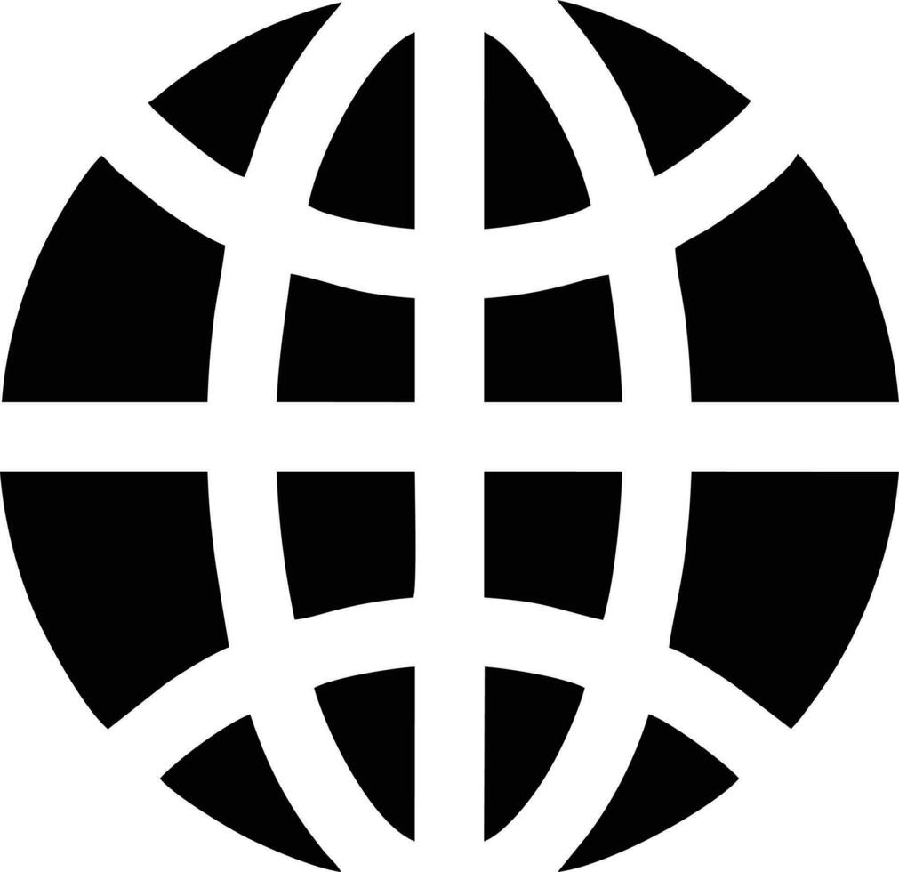 klot planet jord ikon symbol vektor bild. illustration av de värld global vektor design. eps 10