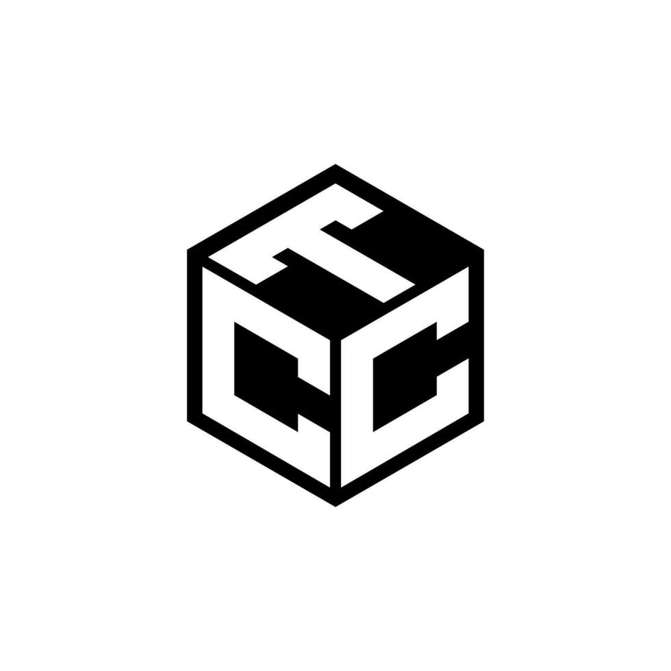 cct brev logotyp design i illustration. vektor logotyp, kalligrafi mönster för logotyp, affisch, inbjudan, etc.