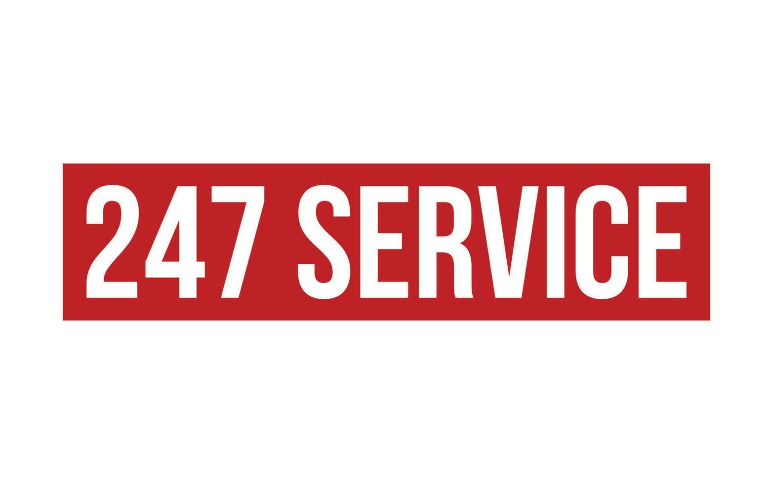 247 service sudd stämpel täta vektor