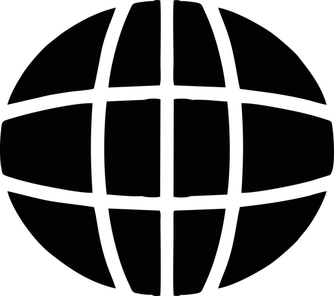 klot planet jord ikon symbol vektor bild. illustration av de värld global vektor design. eps 10