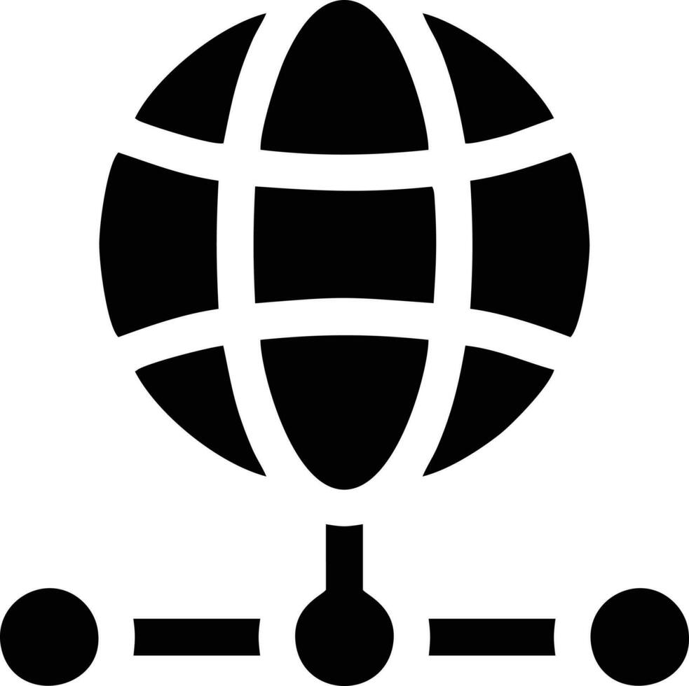 klot planet jord ikon symbol vektor bild. illustration av de värld global vektor design. eps 10