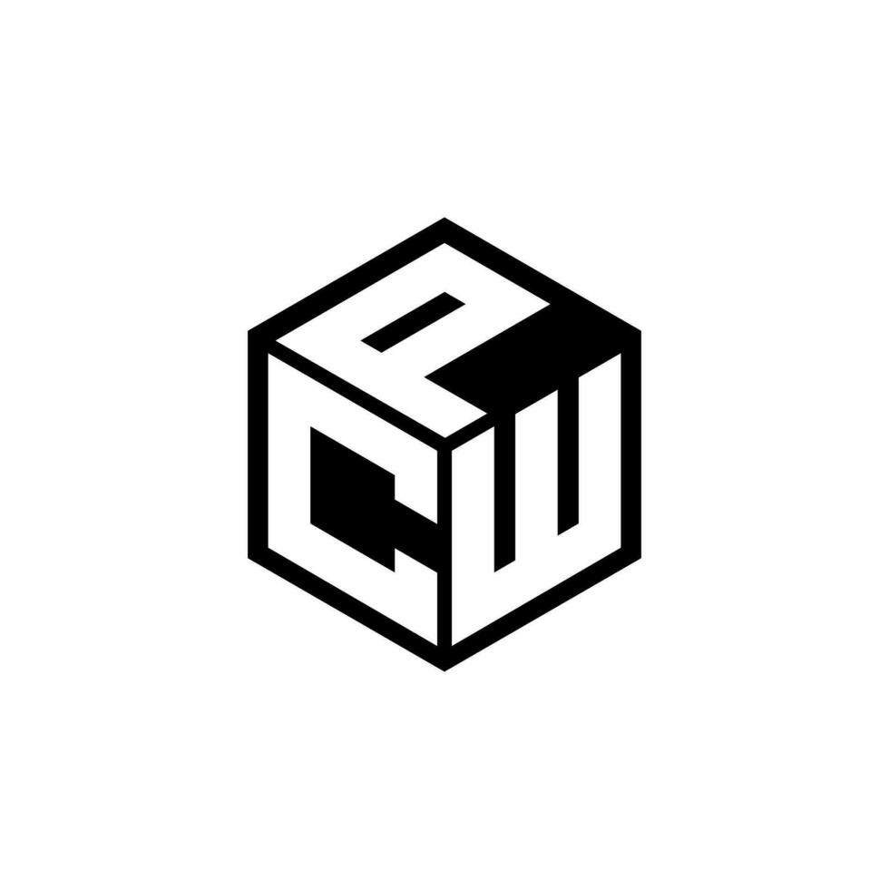 cwp Brief Logo Design im Illustration. Vektor Logo, Kalligraphie Designs zum Logo, Poster, Einladung, usw.