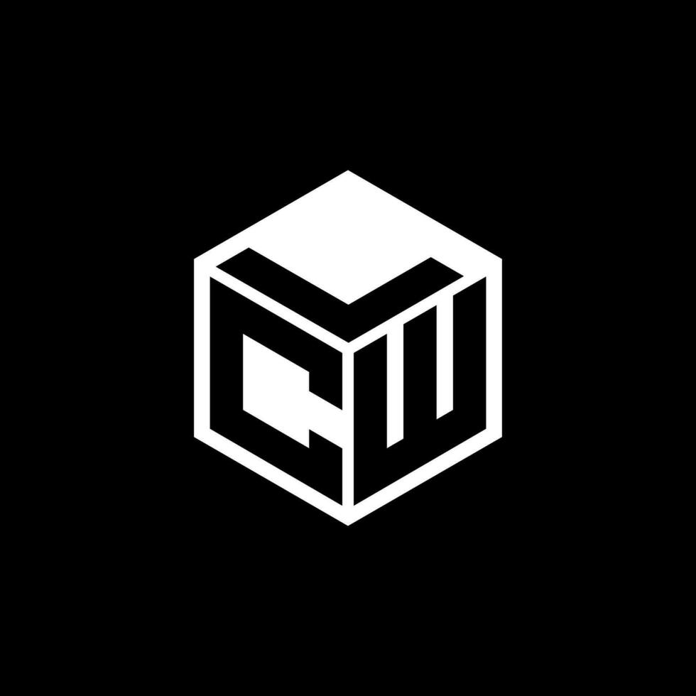 cwl Brief Logo Design im Illustration. Vektor Logo, Kalligraphie Designs zum Logo, Poster, Einladung, usw.