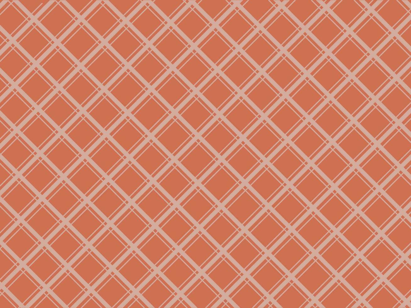 abstrakt Gitter Muster Hintergrund im Orange und Weiß Farbe. vektor