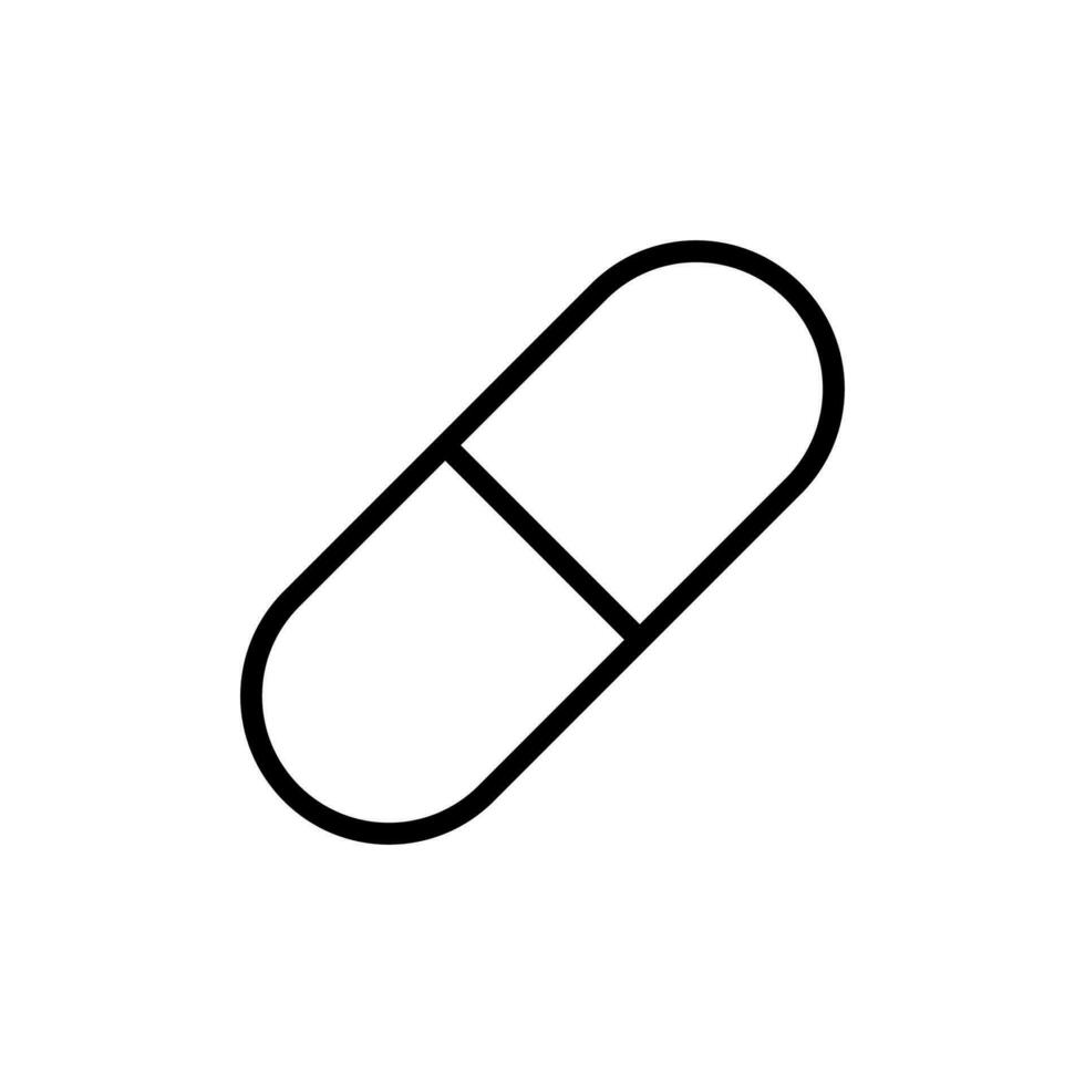 Kapsel und Pille Symbol Vektor Design Vorlagen